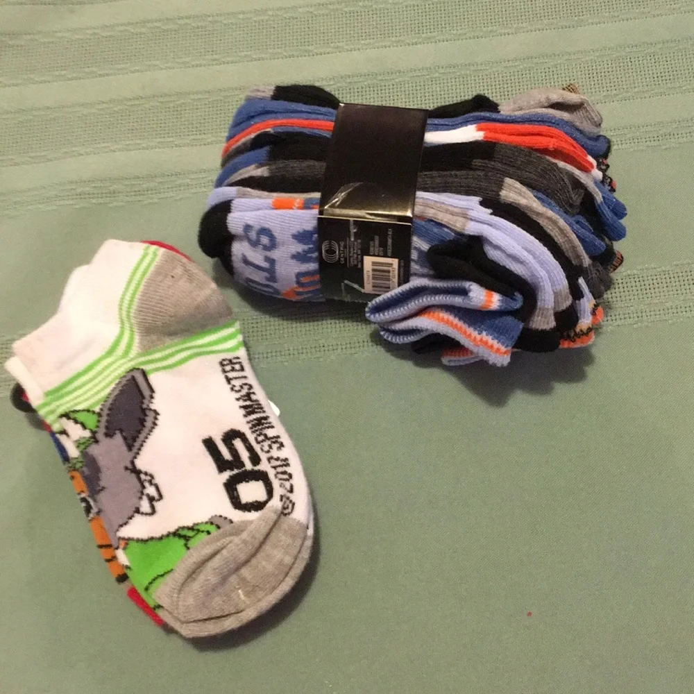 Paw patrol Socks Boys Character socks 12 pair NEW Sports Cool Shoe Size 4-8 1/2